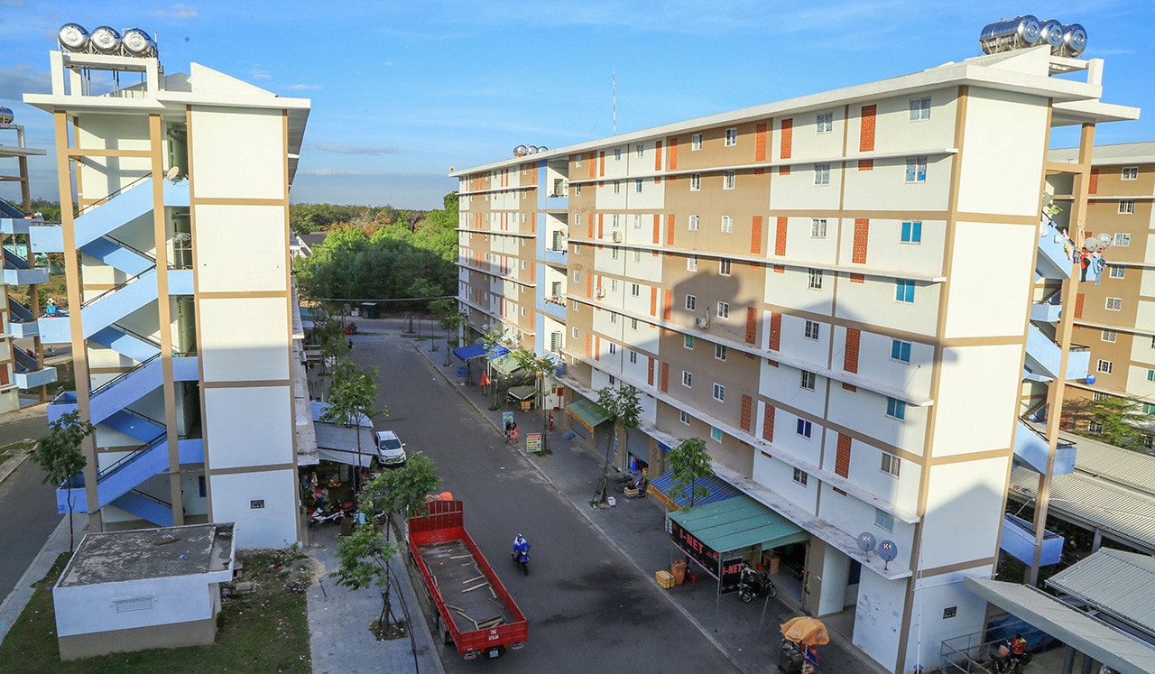 Bình Dương đặt ra mục tiêu xây dựng 160.325 căn nhà ở xã hội trong giai đoạn 2021-2025, định hướng đến năm 2030. Ảnh: Văn Dũng