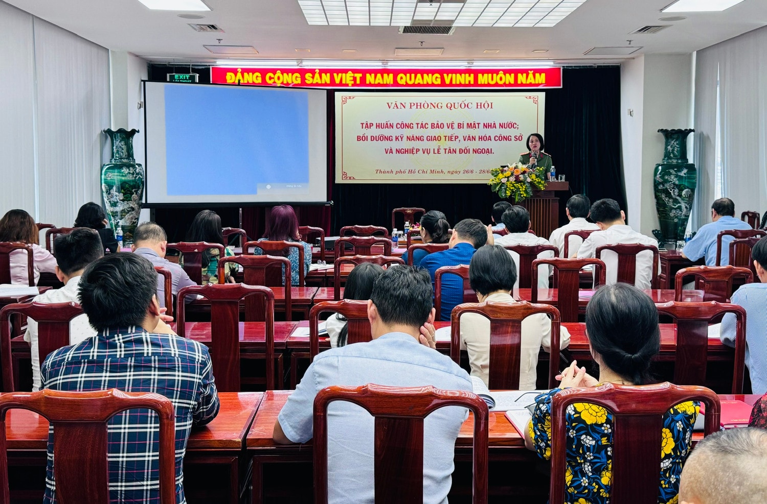 Văn phòng Quốc hội tập huấn công tác bảo vệ bí mật Nhà nước -0