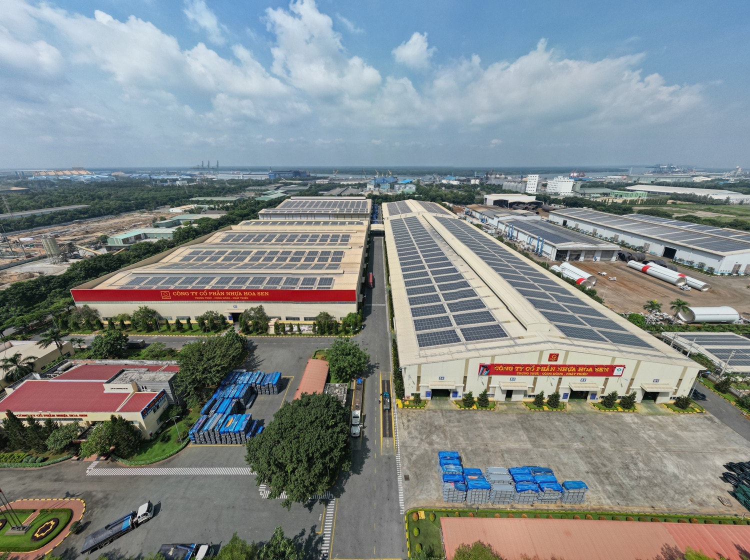 Nhà máy ống nhựa Hoa Sen tại các tỉnh, thành