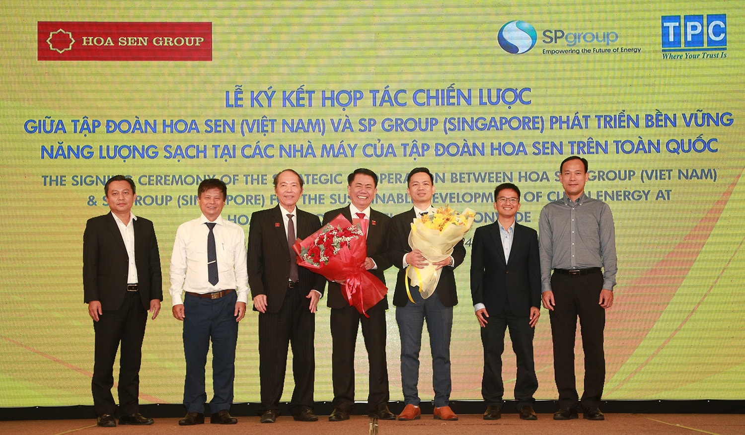 Sự kiện cho thấy sự cam kết và quyết tâm mạnh mẽ của Tập đoàn Hoa Sen trong việc thực thi chiến lược phát triển bền vững bằng việc tăng cường triển khai các giải pháp xanh hóa sản xuất