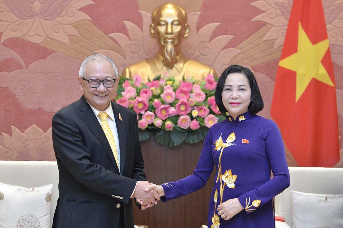 Phó Chủ tịch Quốc hội Nguyễn Thị Thanh tiếp Nhóm Nghị sĩ hữu nghị Thái Lan - Việt Nam -3