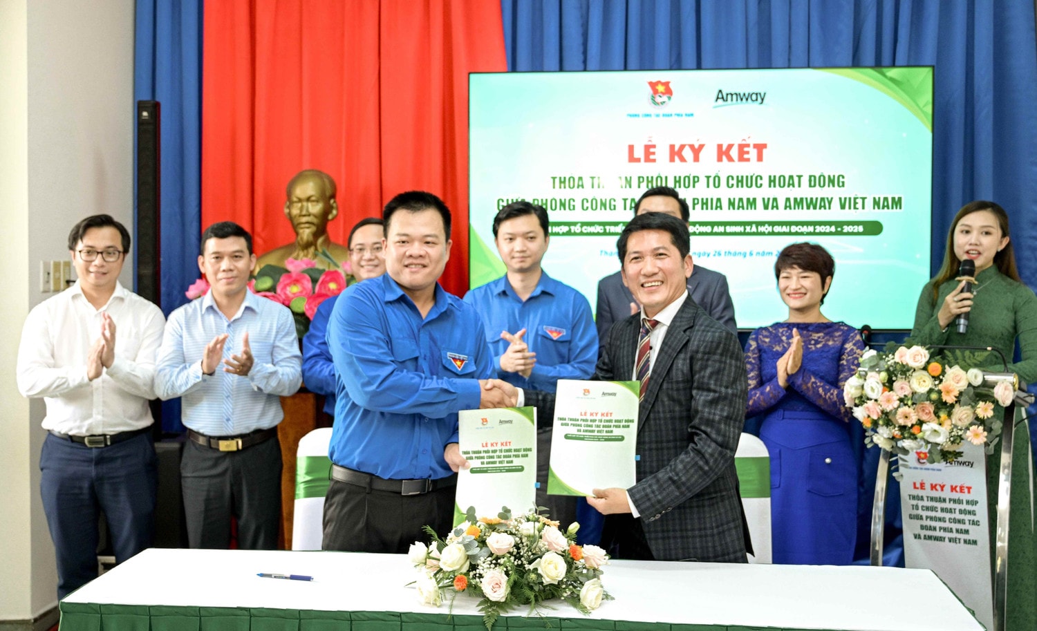 Amway Việt Nam hợp tác cùng Trung Ương đoàn thanh niên cộng sản Hồ Chí Minh thực hiện hoạt động cộng đồng trên toàn quốc -0