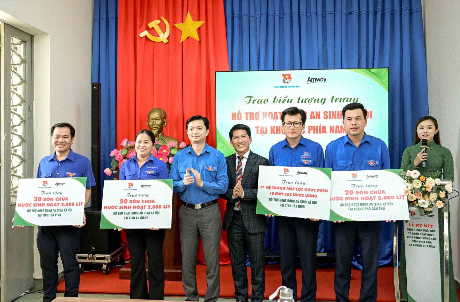 Amway Việt Nam hợp tác cùng Trung Ương đoàn thanh niên cộng sản Hồ Chí Minh thực hiện hoạt động cộng đồng trên toàn quốc -1