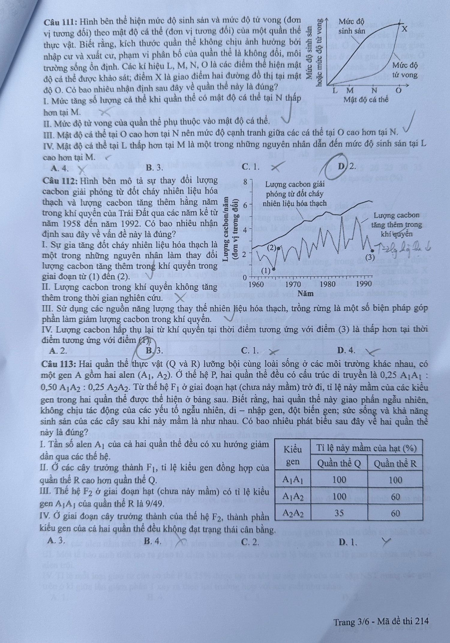 Thí sinh nhận định đề thi Khoa học tự nhiên phân hóa cao, môn Sinh học “dễ thở” nhất -0