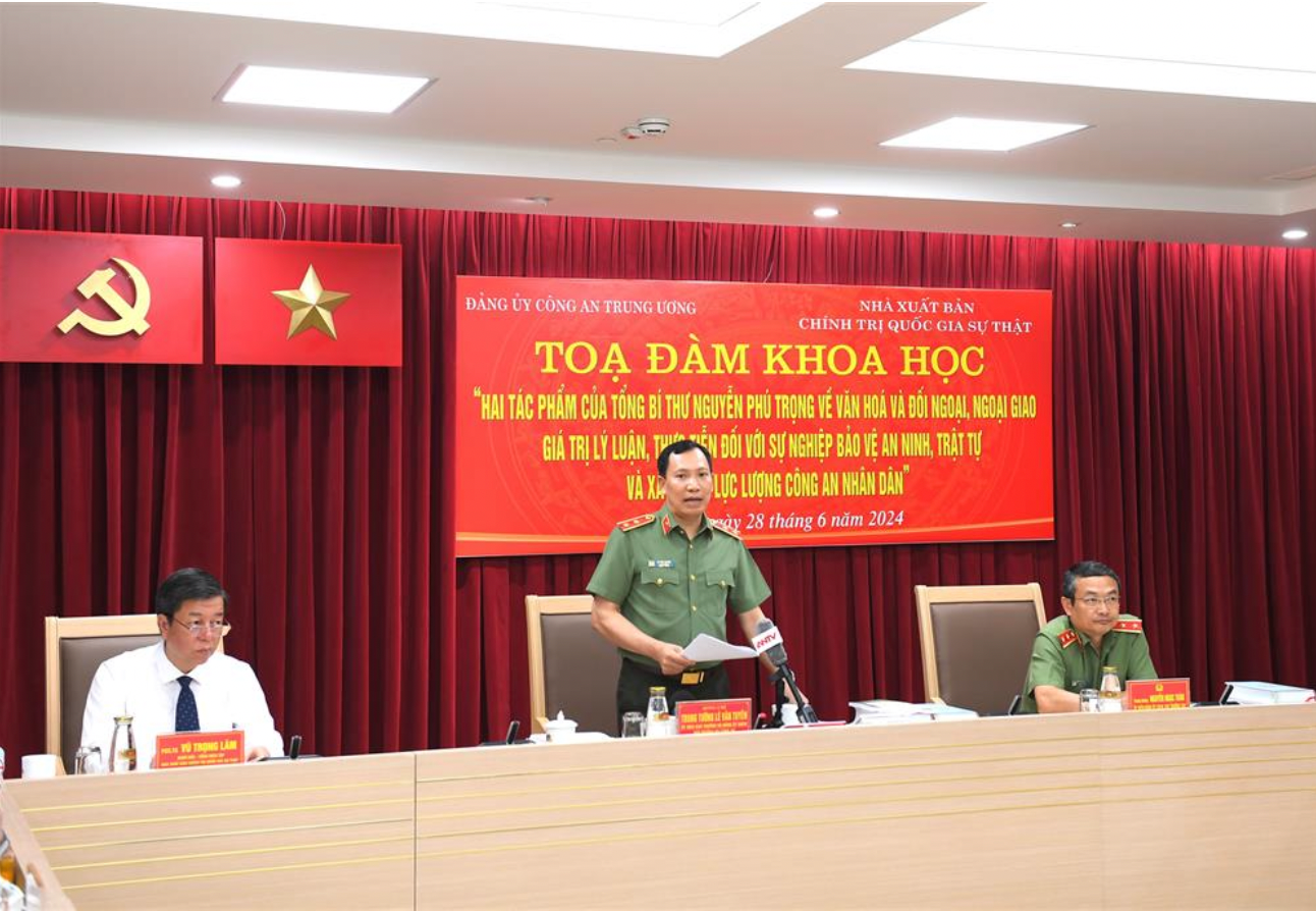 Giá trị hai tác phẩm của Tổng Bí thư Nguyễn Phú Trọng đối với lực lượng Công an nhân dân -0