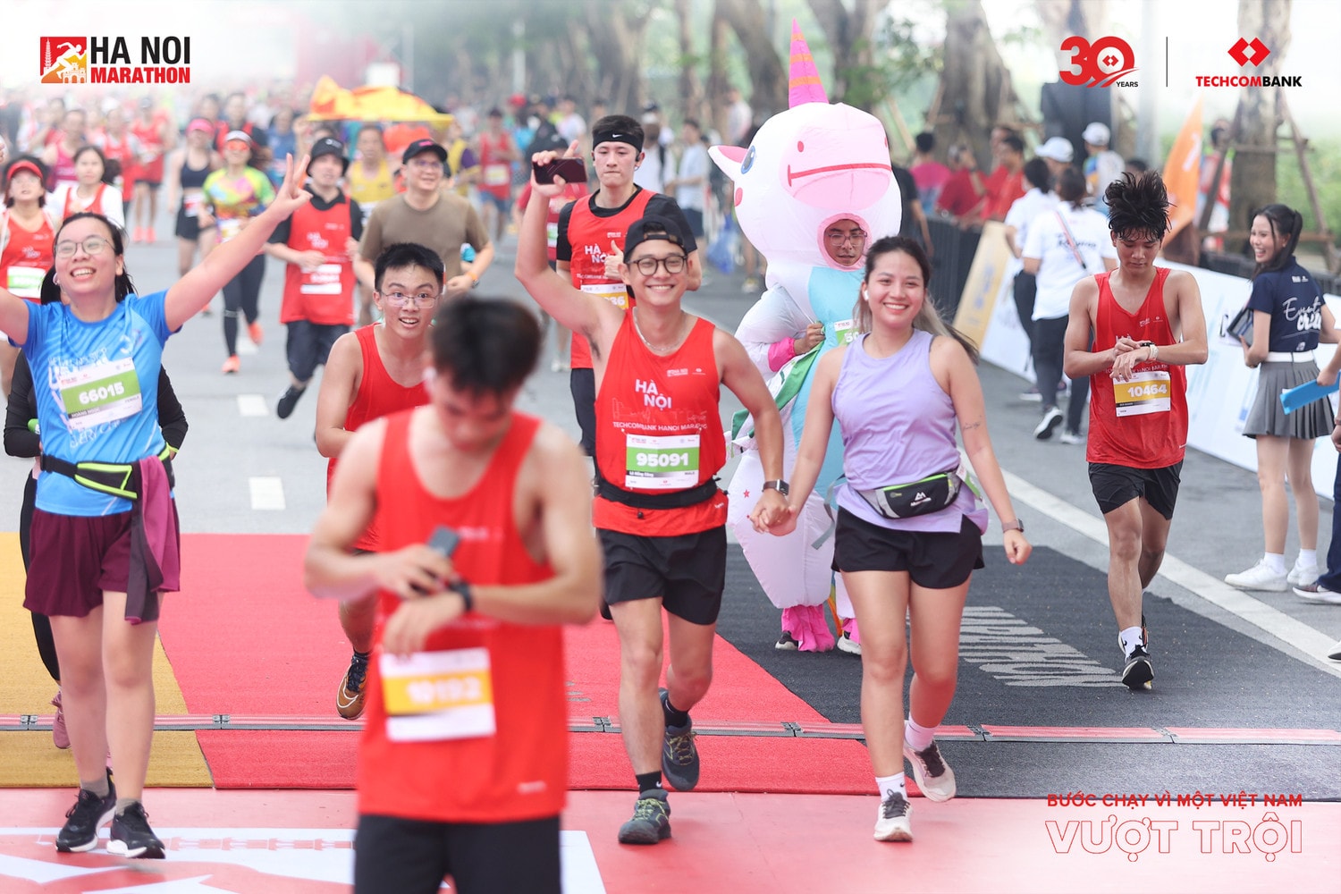 Giải Marathon Quốc tế Hà Nội Techcombank được lựa chọn là một trong những sự kiện thể thao tiêu biểu chào mừng 70 năm giải phóng Thủ đô -0