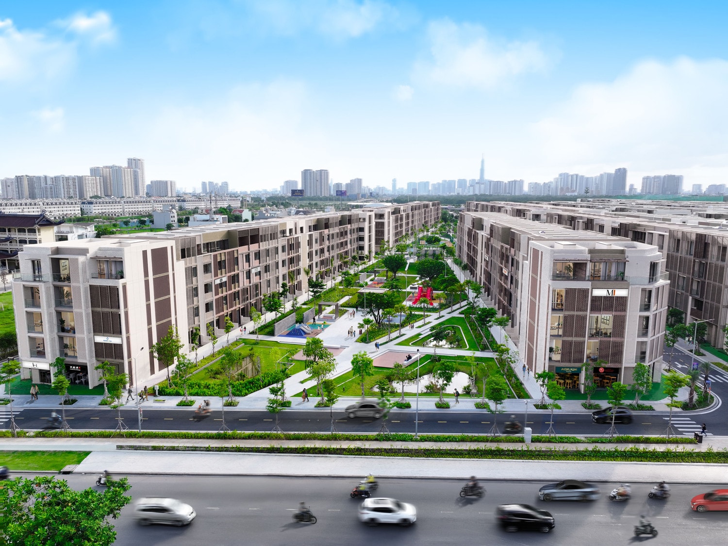 Giải mã sức hút nhà phố SOHO mặt tiền Đỗ Xuân Hợp -0