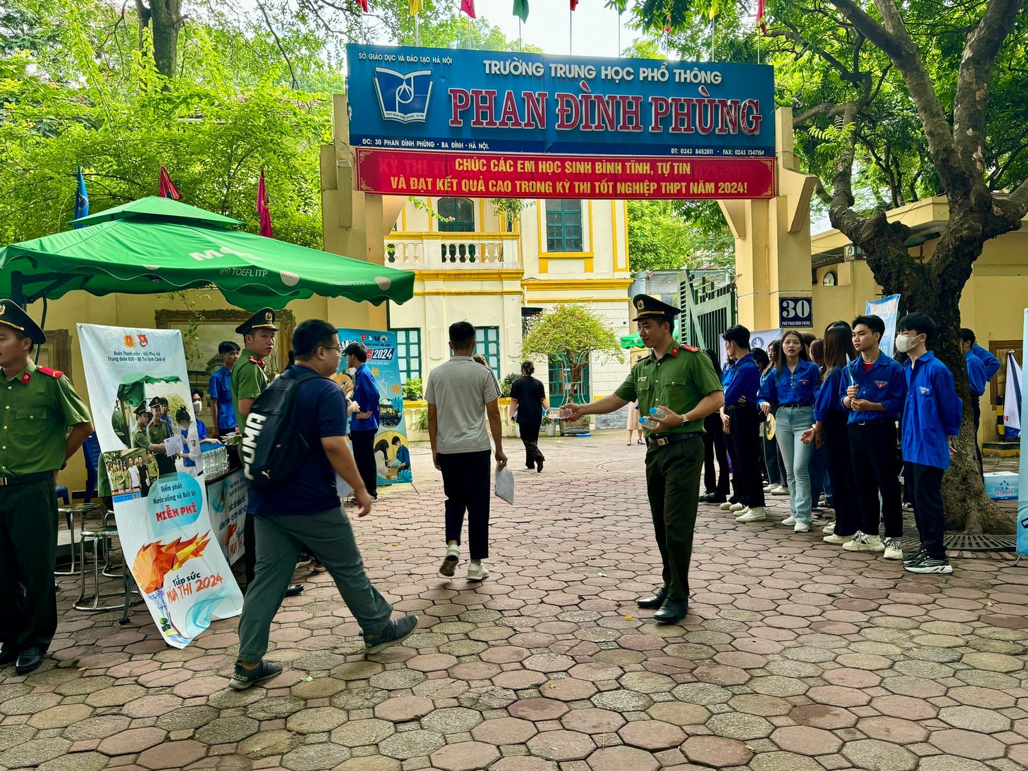 Giữ vững trật tự an toàn cho kỳ thi tốt nghiệp THPT năm 2024 -2