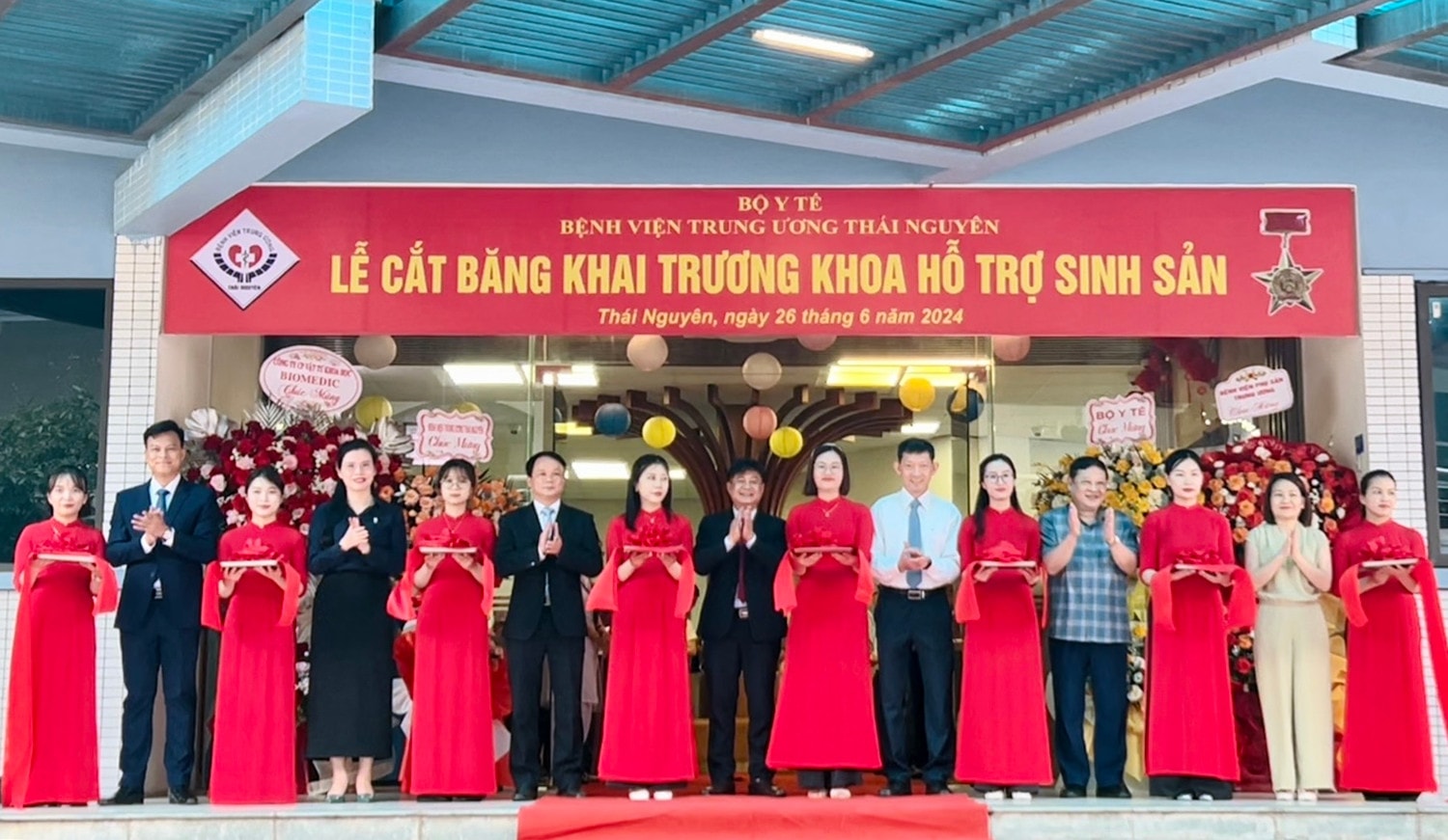 Công bố quyết định Bệnh viện Trung ương Thái Nguyên được thực hiện IVF -0
