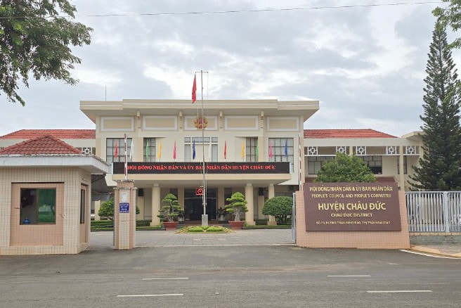 UBND huyện Châu Đức, tỉnh Bà Rịa – Vũng Tàu