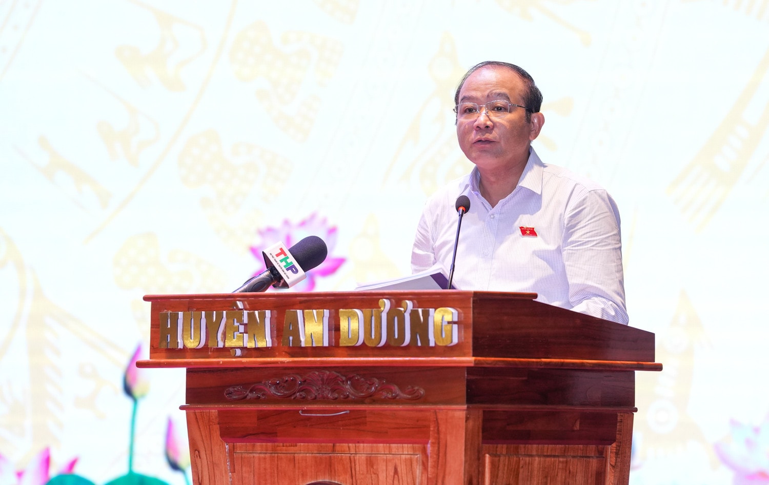 Phó Thủ tướng Chính phủ Trần Lưu Quang cùng Đoàn ĐBQH thành phố Hải Phòng tiếp xúc cử tri huyện An Dương -0