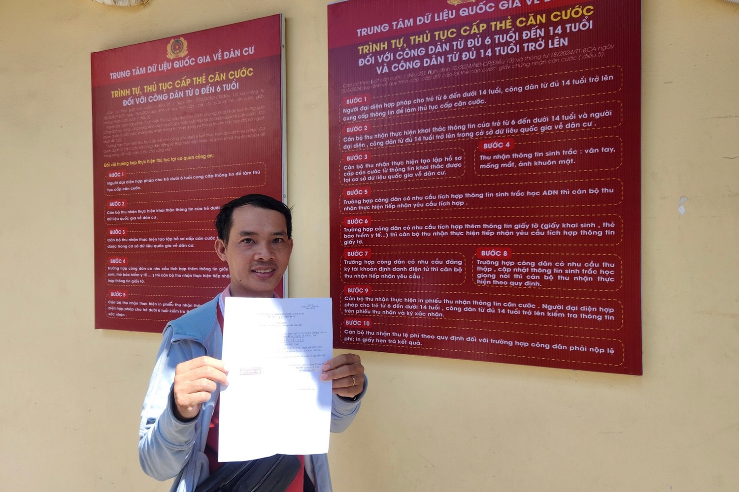 TP. Hồ Chí Minh: Người dân háo hức đi làm căn cước