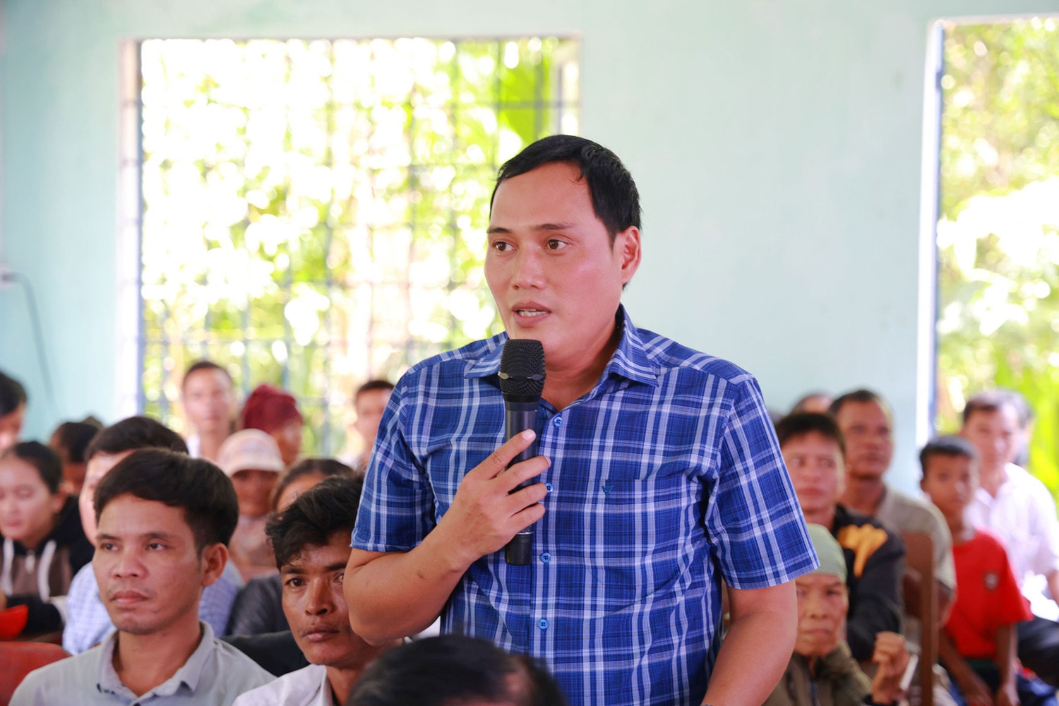 Phó Chủ tịch Quốc hội, Thượng tướng Trần Quang Phương tiếp xúc cử tri xã Sơn Tân, huyện Sơn Tây, Quảng Ngãi -0