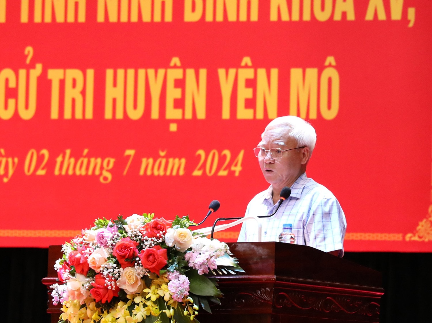 Phó Chủ tịch Quốc hội Nguyễn Thị Thanh tiếp xúc cử tri huyện Yên Mô, Ninh Bình -0