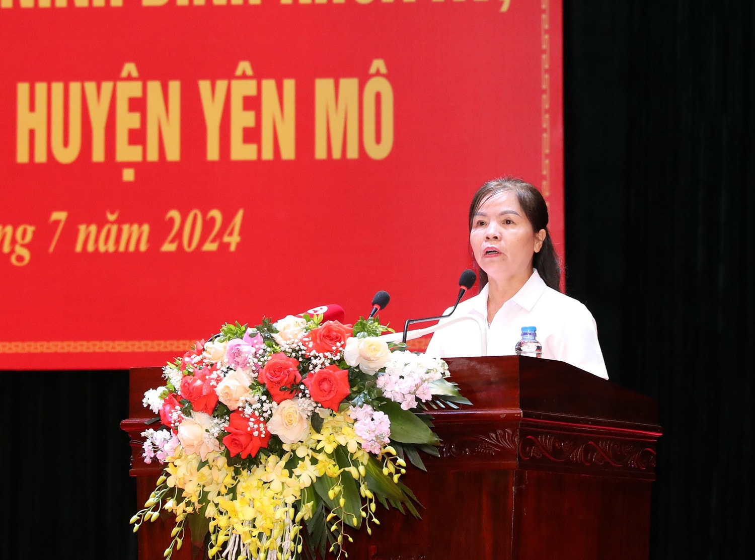 Phó Chủ tịch Quốc hội Nguyễn Thị Thanh tiếp xúc cử tri huyện Yên Mô, Ninh Bình -0