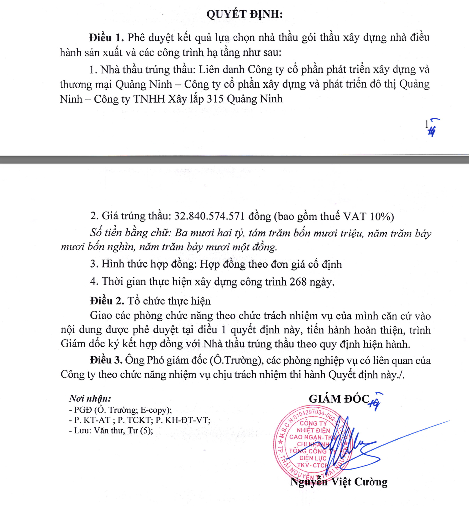 Lộ diện doanh nghiệp trúng thầu “dày đặc” tại Tổng Công ty điện lực TKV và nhóm công ty phụ thuộc -0