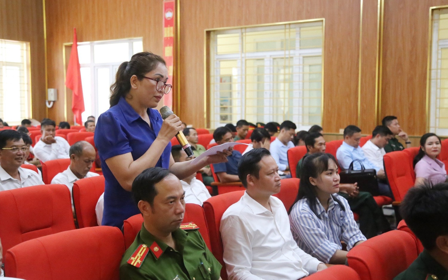 Giám đốc Học viện Chính trị quốc gia Hồ Chí Minh, Chủ tịch Hội đồng lý luận Trung ương Nguyễn Xuân Thắng tiếp xúc cử tri huyện Vân Đồn, Quảng Ninh -0