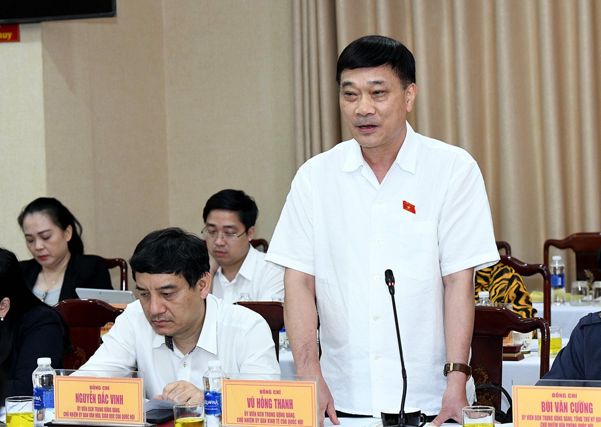 Chủ tịch Quốc hội Trần Thanh Mẫn làm việc với Ban Thường vụ Tỉnh ủy Bình Phước -1