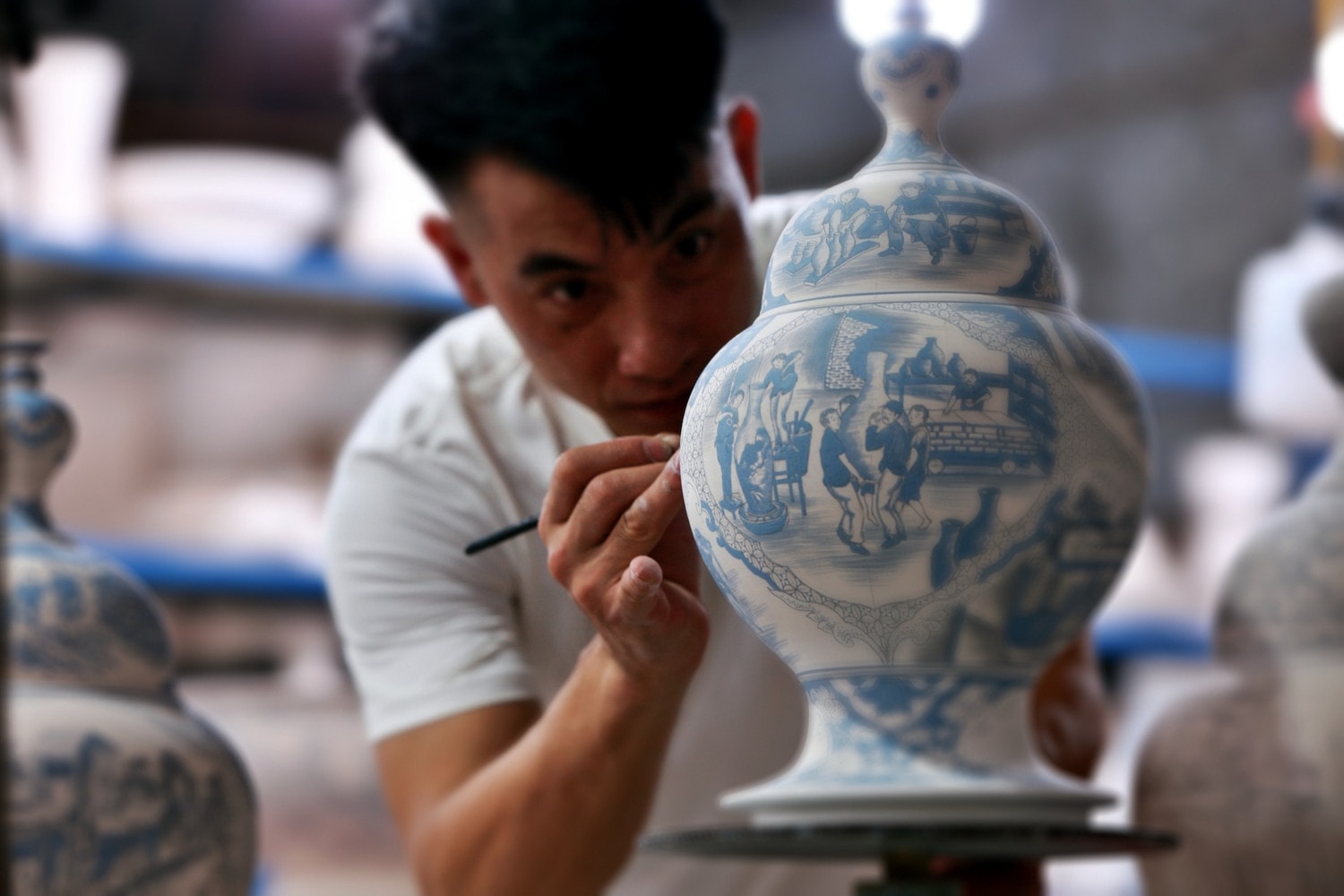 Gốm Kim Lan trong thời chuyển đổi số -0