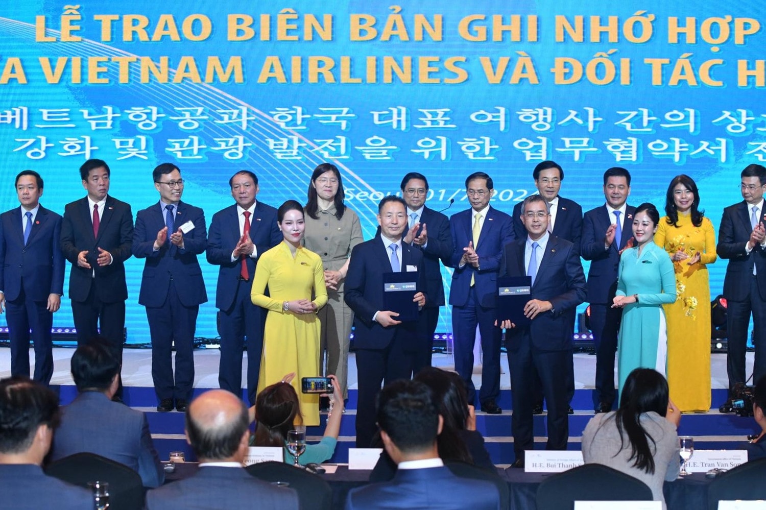 Vietnam Airlines ghi dấu cột mốc 30 năm đường bay Việt Nam - Hàn Quốc -0