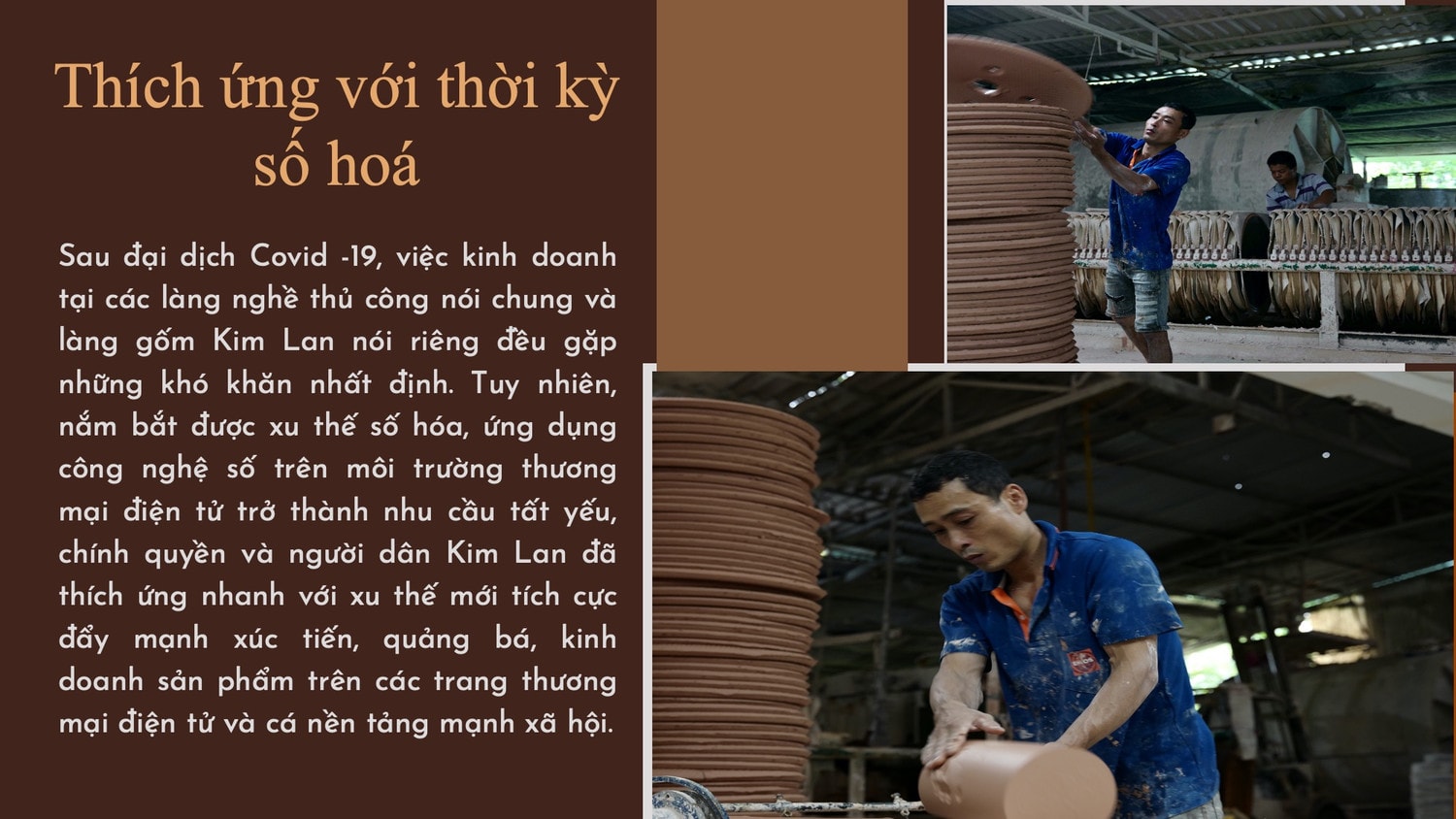 Gốm Kim Lan trong thời chuyển đổi số -0