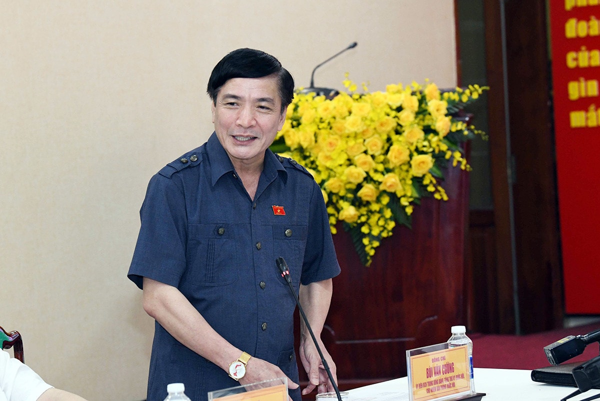 Chủ tịch Quốc hội Trần Thanh Mẫn làm việc với Ban Thường vụ Tỉnh ủy Bình Phước -4