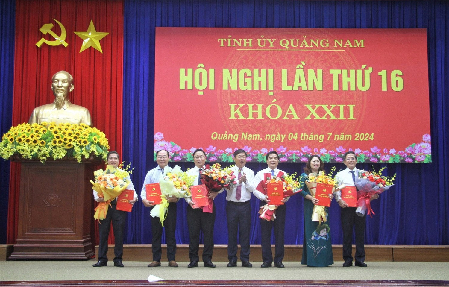 Quảng Nam công bố điều động, bổ nhiệm nhiều lãnh đạo chủ chốt -0