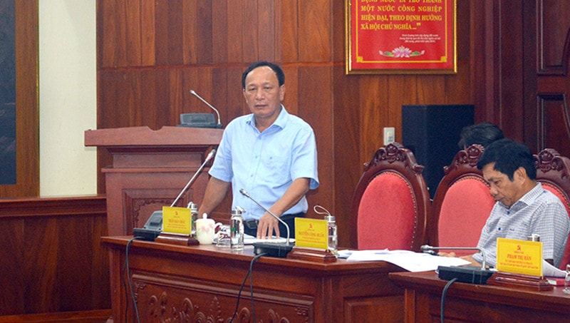 Hội nghị Ban Thường vụ Tỉnh ủy Quảng Bình lưu ý một số Luật vừa được thông qua -0