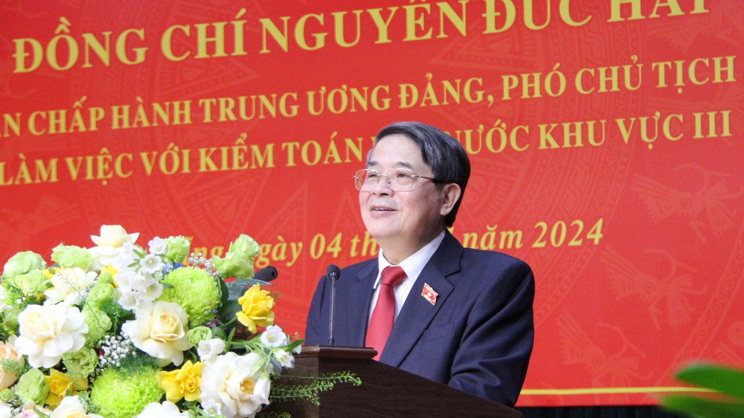 Phó Chủ tịch Quốc hội Nguyễn Đức Hải làm việc với Kiểm toán Nhà nước Khu vực III -0