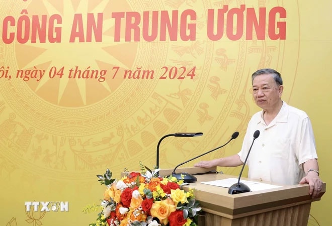 Hội nghị Đảng ủy Công an Trung ương 6 tháng đầu năm 2024 -0