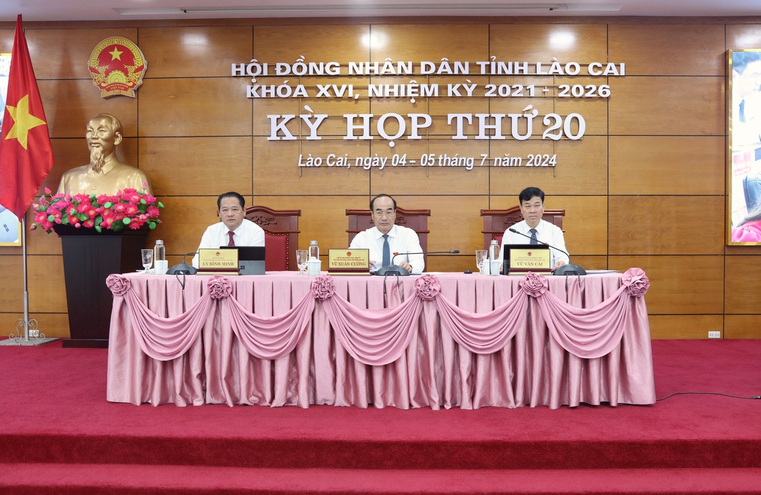 Chủ tọa kỳ họp Lào Cai: Khai mạc Kỳ họp thứ 20, HĐND tỉnh Khoá XVI, nhiệm kỳ 2021 - 2026 -0