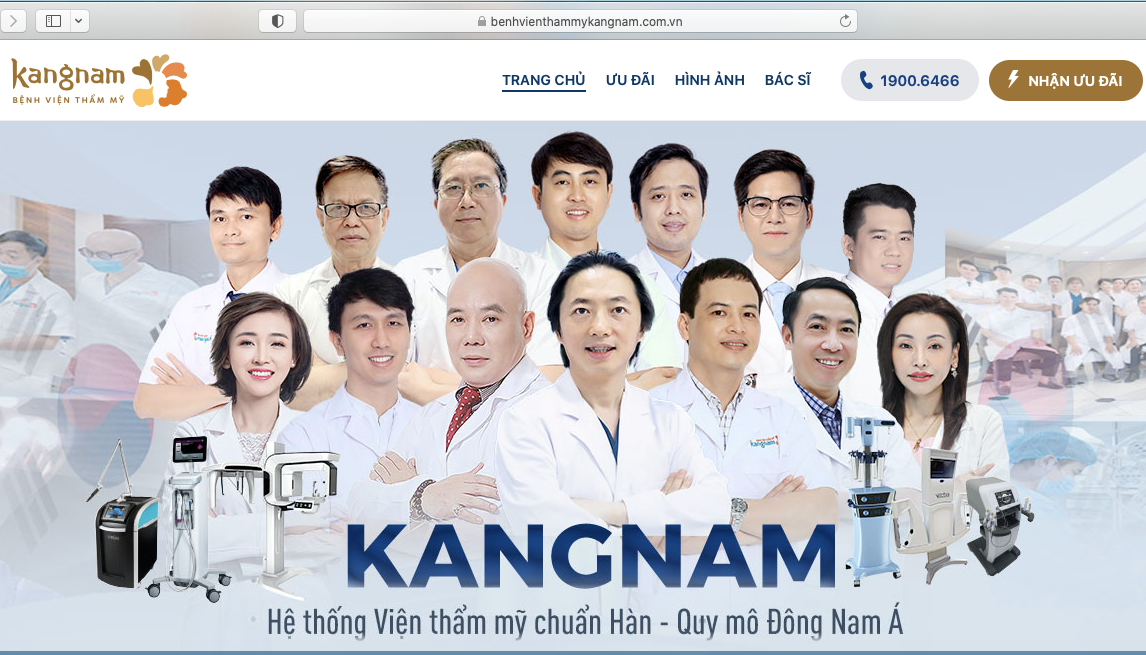 TP. Hồ Chí Minh: Bệnh viện Thẩm mỹ Kangnam Sài Gòn 