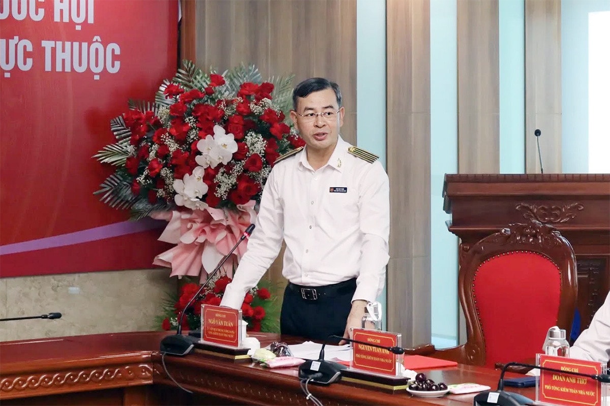 Phó Chủ tịch Quốc hội Nguyễn Thị Thanh dự lễ công bố Nghị quyết thành lập Cục Công nghệ thông tin thuộc Kiểm toán Nhà nước -0