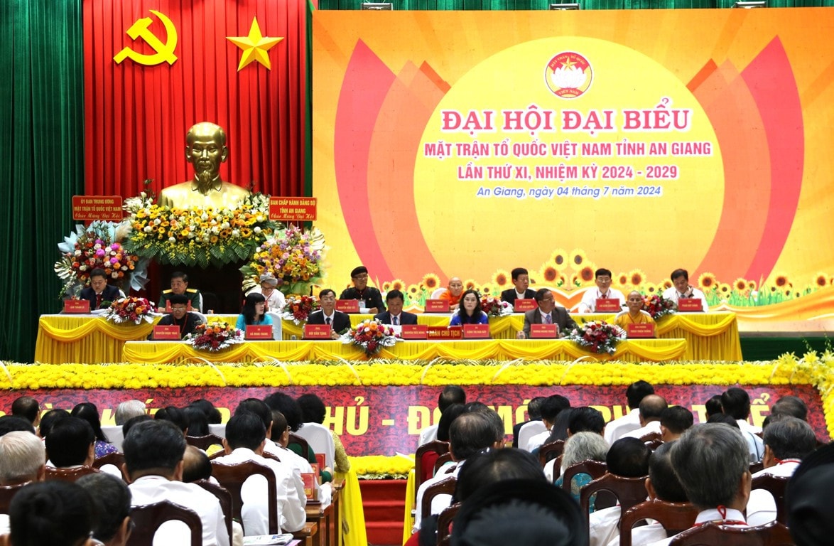 Đại hội đại biểu Ủy ban MTTQ Việt Nam tỉnh An Giang lần thứ XI, nhiệm kỳ 2024-2029 Đại hội đại biểu Ủy ban MTTQ Việt Nam tỉnh An Giang thành công tốt đẹp