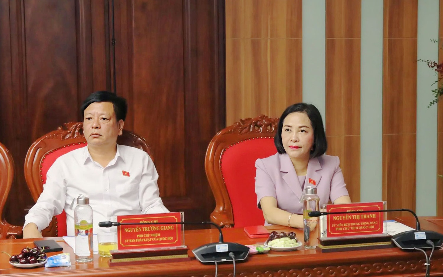Phó Chủ tịch Quốc hội Nguyễn Thị Thanh dự lễ công bố Nghị quyết thành lập Cục Công nghệ thông tin thuộc Kiểm toán Nhà nước -0