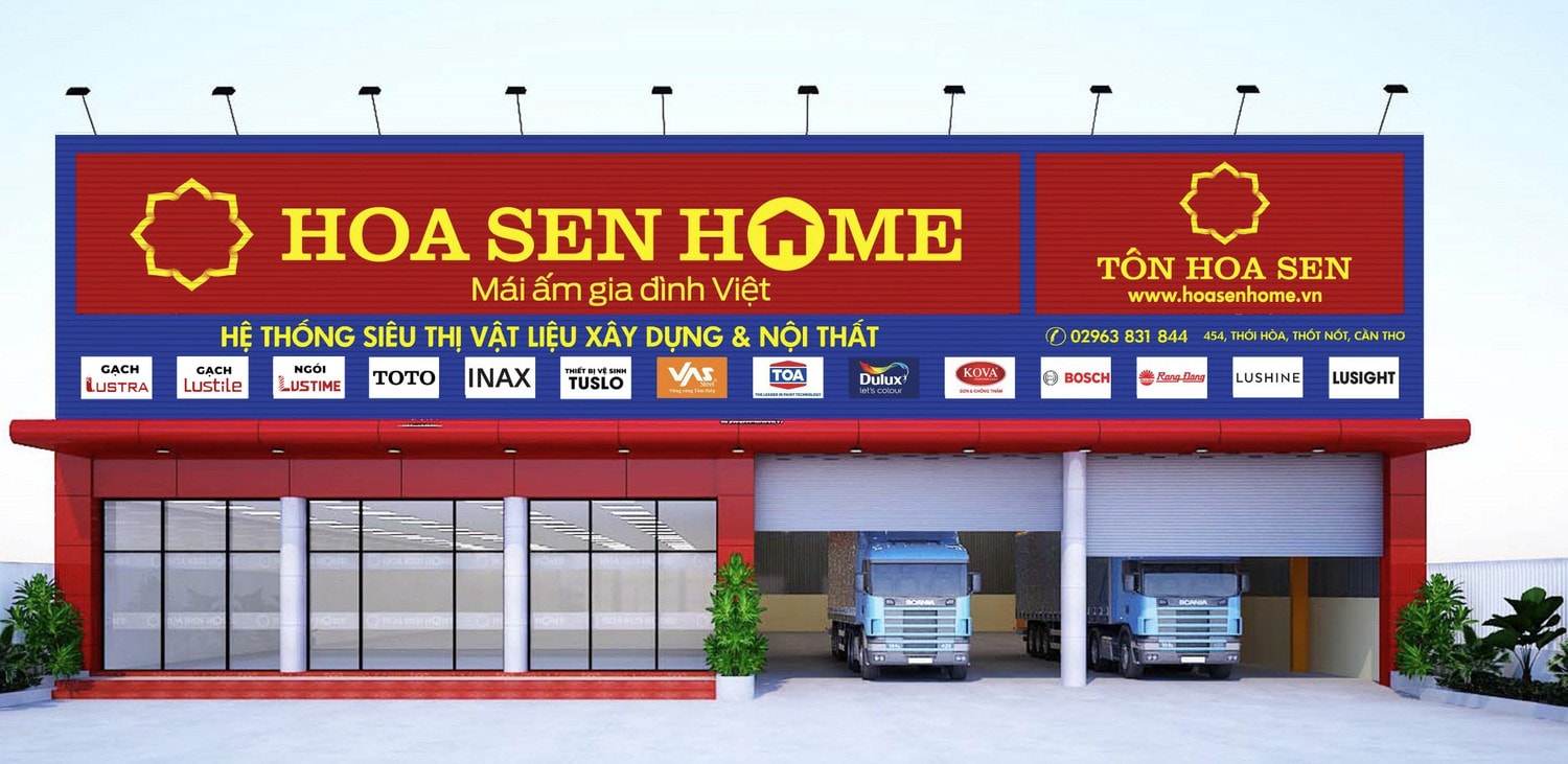 Tập đoàn Hoa Sen tìm kiếm đối tác phát triển hệ thống siêu thị Hoa Sen Home -0