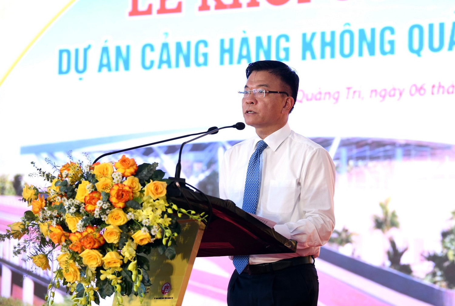Phó Thủ tướng Lê Thành Long phát lệnh khởi công Cảng hàng không Quảng Trị -0
