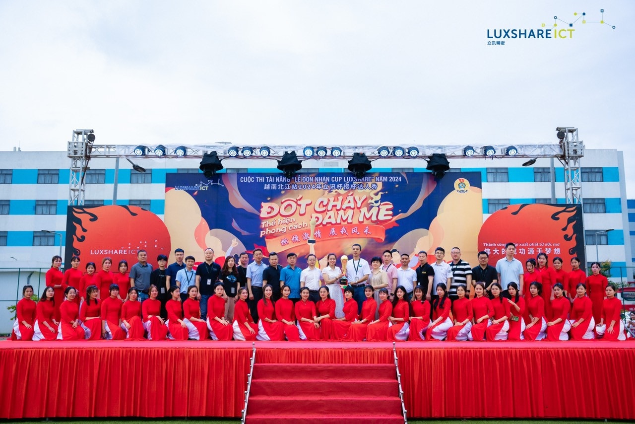 Bắc Giang: “Chìa khóa” để Luxshare-ICT trở thành doanh nghiệp thu hút nhiều lao động nhất hiện nay -0