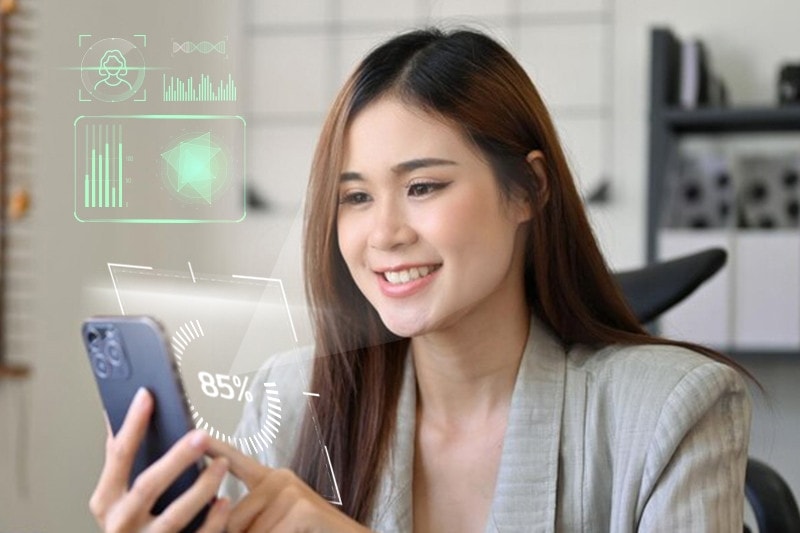 Các giao dịch cần xác thực sinh trắc học đã cơ bản thông suốt. Nguồn: VCB.