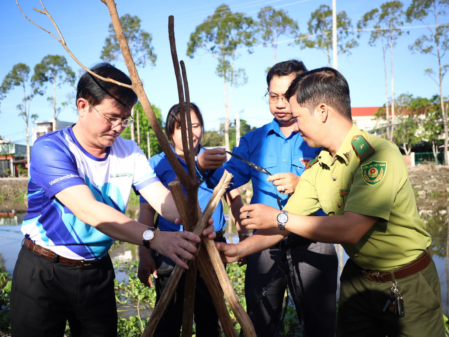 Hậu Giang: Trồng cây xanh -0