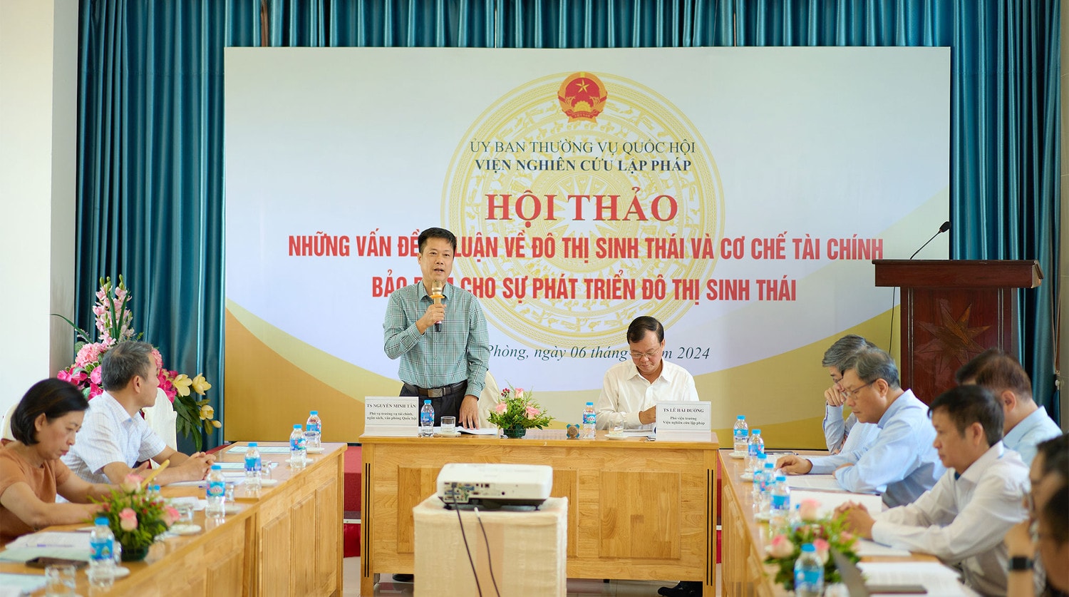 Cần cơ chế đặc thù cho từng nguồn vốn huy động phát triển đô thị sinh thái -0