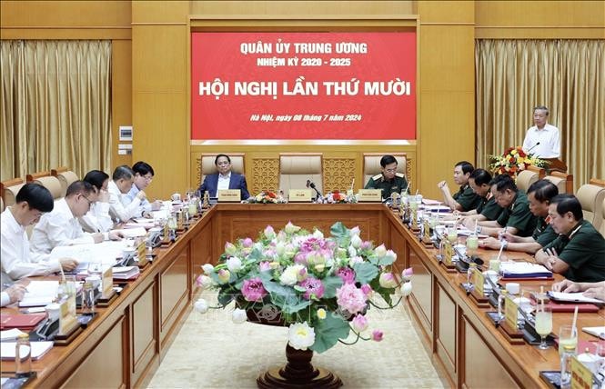 Quân ủy Trung ương tổ chức Hội nghị lần thứ 10 -0