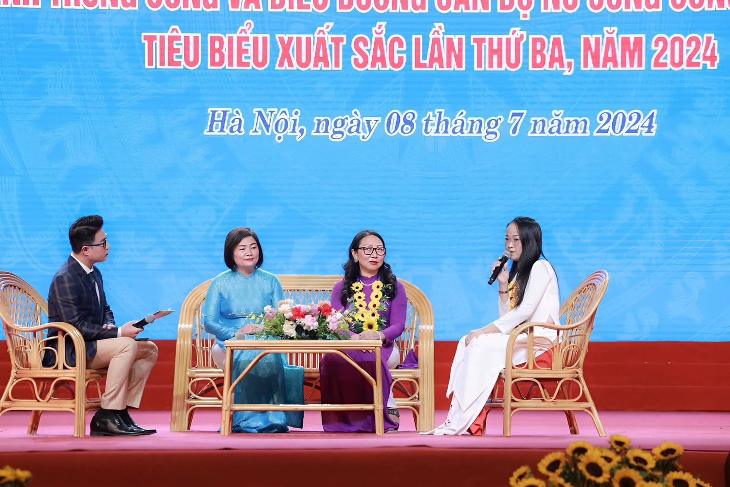 Phó Chủ tịch Quốc hội Nguyễn Thị Thanh dự Hội nghị gặp mặt cán bộ nữ lãnh đạo chủ chốt công đoàn cấp tỉnh, ngành Trung ương -0