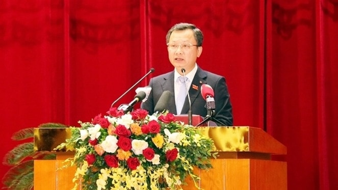 Phó Bí thư Tỉnh ủy, Chủ tịch UBND tỉnh Quảng Ninh Cao Tường Huy trình bày Báo cáo tình hình kinh tế - xã hội 6 tháng đầu năm; nhiệm vụ, giải pháp trọng tâm 6 tháng cuối năm 2024 Phó Bí thư Tỉnh ủy, Chủ tịch UBND tỉnh Quảng Ninh Cao Tường Huy trình bày Báo cáo tình hình kinh tế - xã hội 6 tháng đầu năm; nhiệm vụ, giải pháp trọng tâm 6 tháng cuối năm 2024