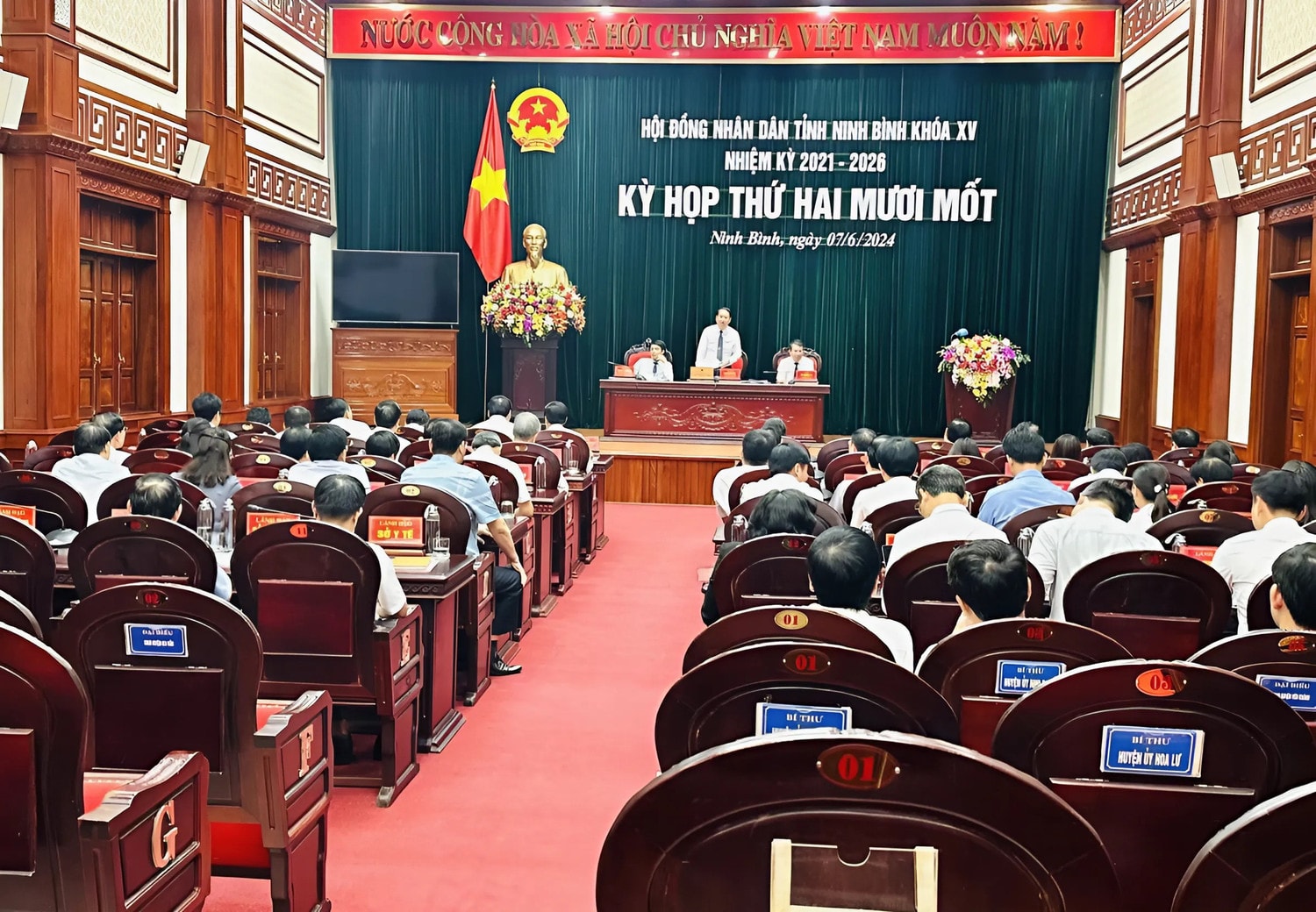Các kỳ họp chuyên đề của HĐND tỉnh đã ban hành kịp thời các chính sách, góp phần thúc đẩy kinh tế - xã hội phát triển nhanh, bền vững. Ảnh: Hà Linh