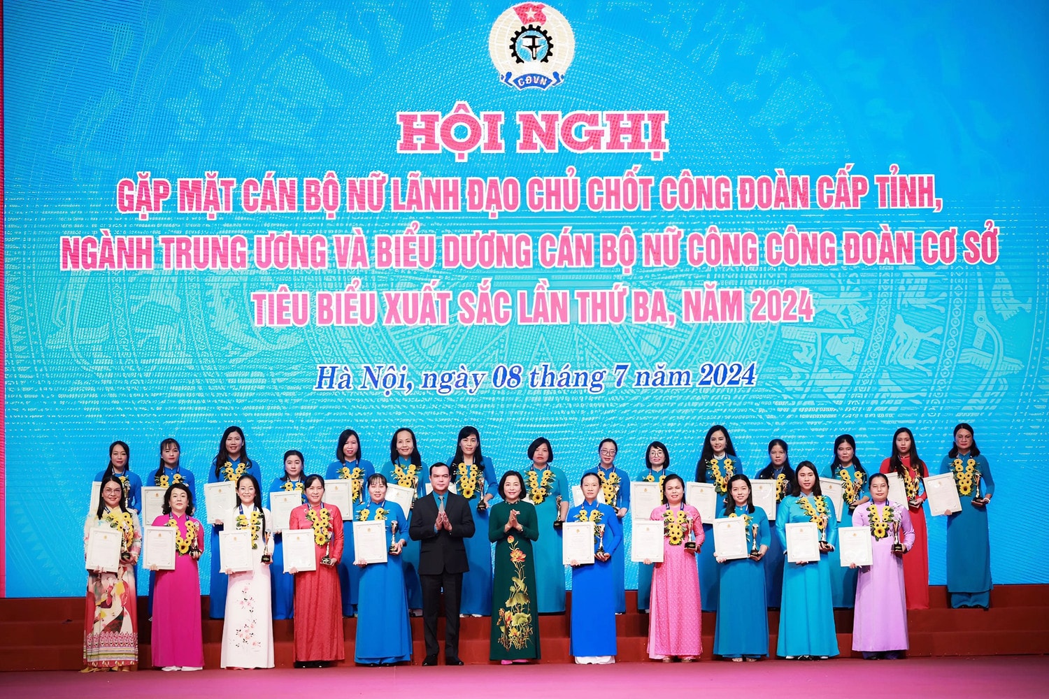 Phó Chủ tịch Quốc hội Nguyễn Thị Thanh dự Hội nghị gặp mặt cán bộ nữ lãnh đạo chủ chốt công đoàn cấp tỉnh, ngành Trung ương -0