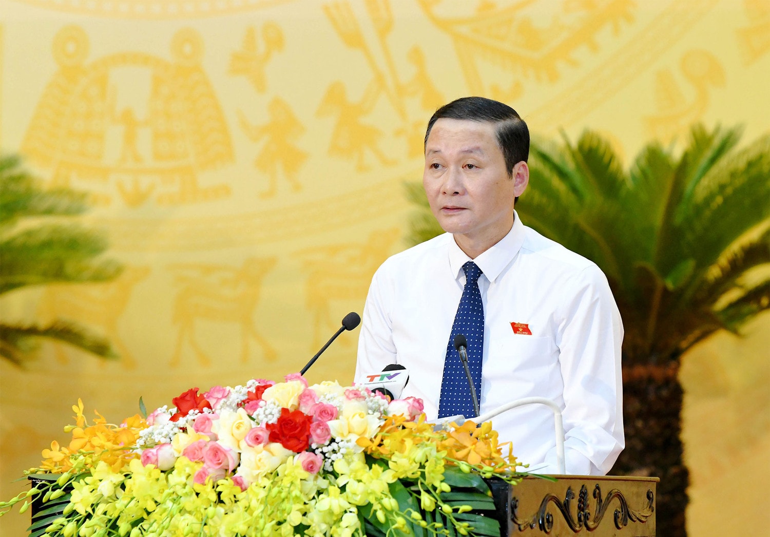 Chủ tịch Quốc hội Trần Thanh Mẫn dự khai mạc Kỳ họp thứ 20, Hội đồng Nhân dân tỉnh Thanh Hóa Khóa XVIII -0