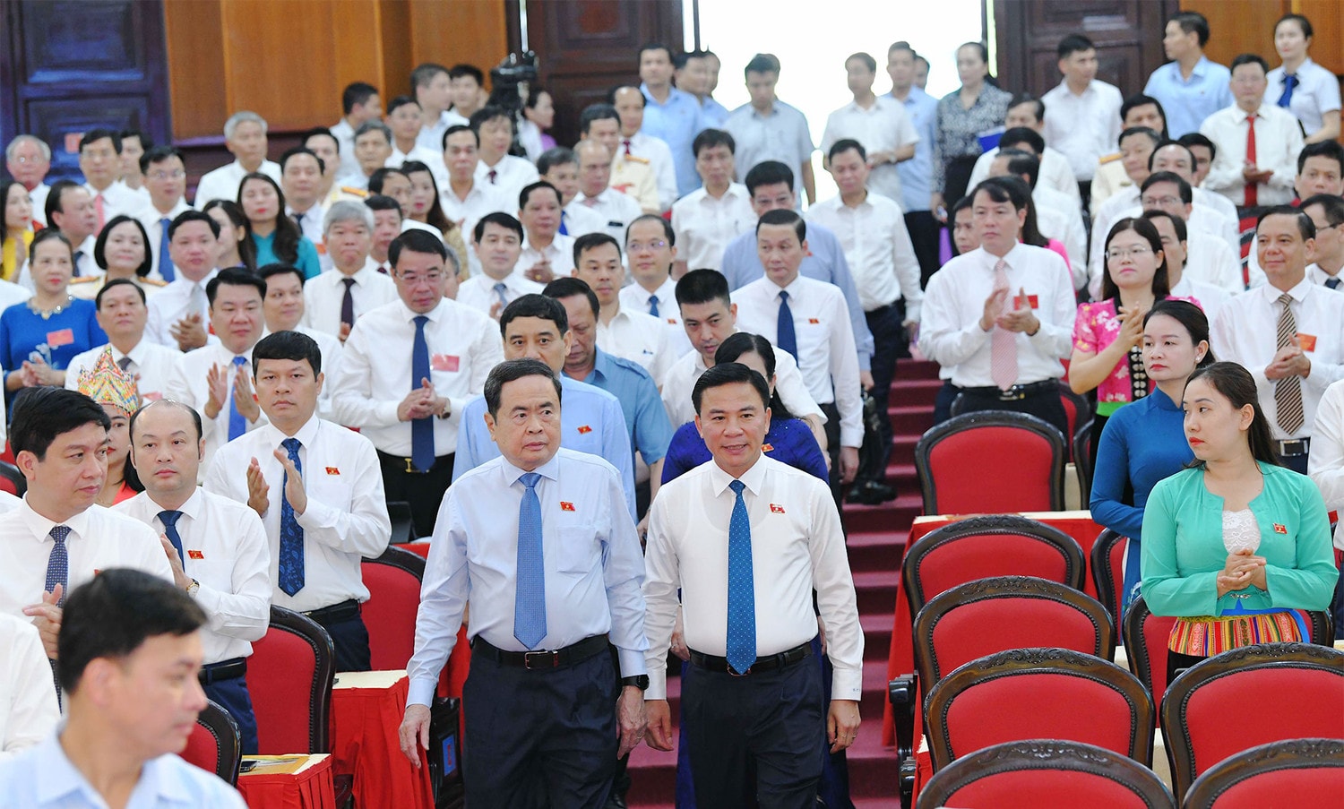 Chủ tịch Quốc hội Trần Thanh Mẫn dự khai mạc Kỳ họp thứ 20, Hội đồng Nhân dân tỉnh Thanh Hóa Khóa XVIII -0