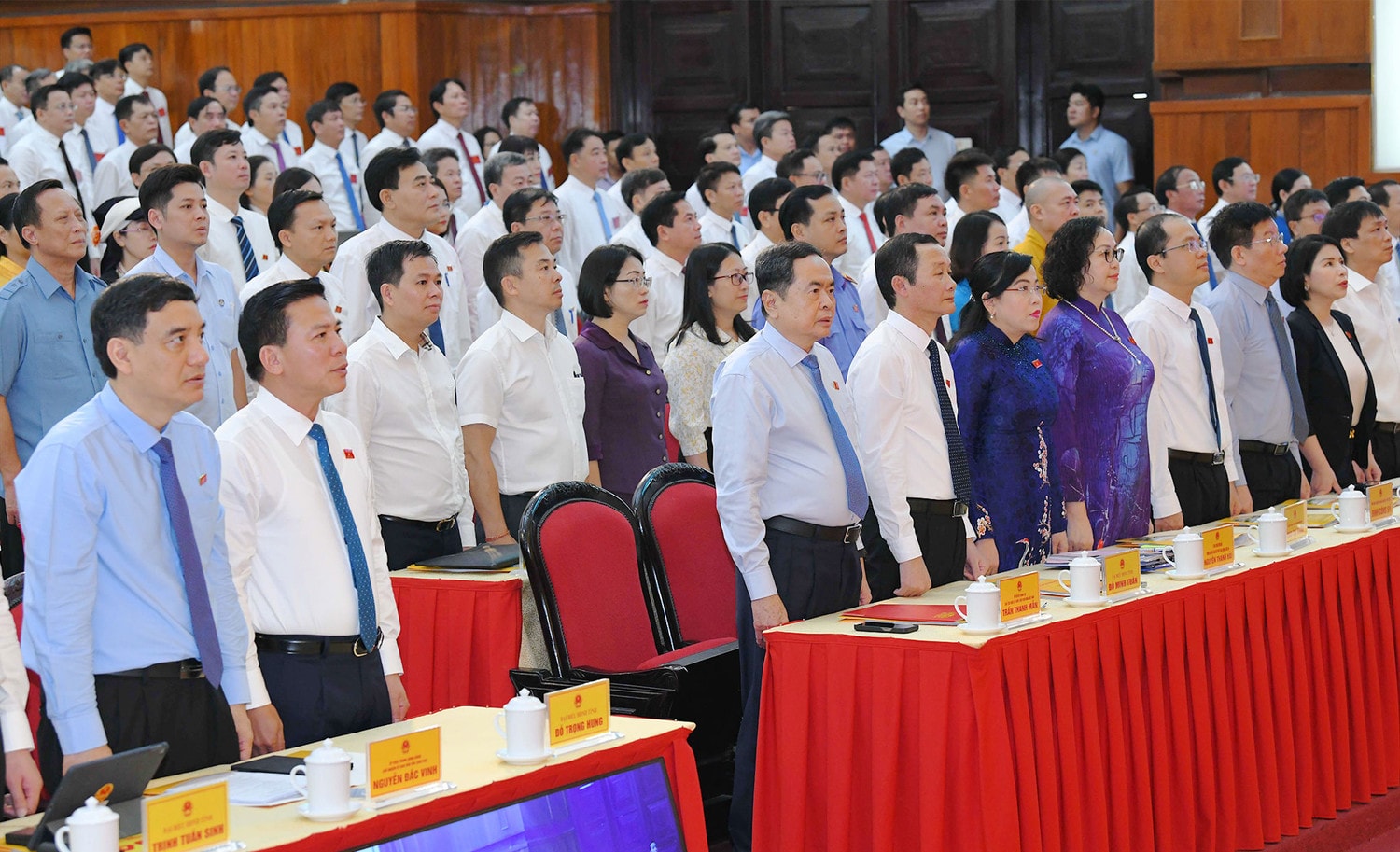 Chủ tịch Quốc hội Trần Thanh Mẫn dự khai mạc Kỳ họp thứ 20, Hội đồng Nhân dân tỉnh Thanh Hóa Khóa XVIII -0