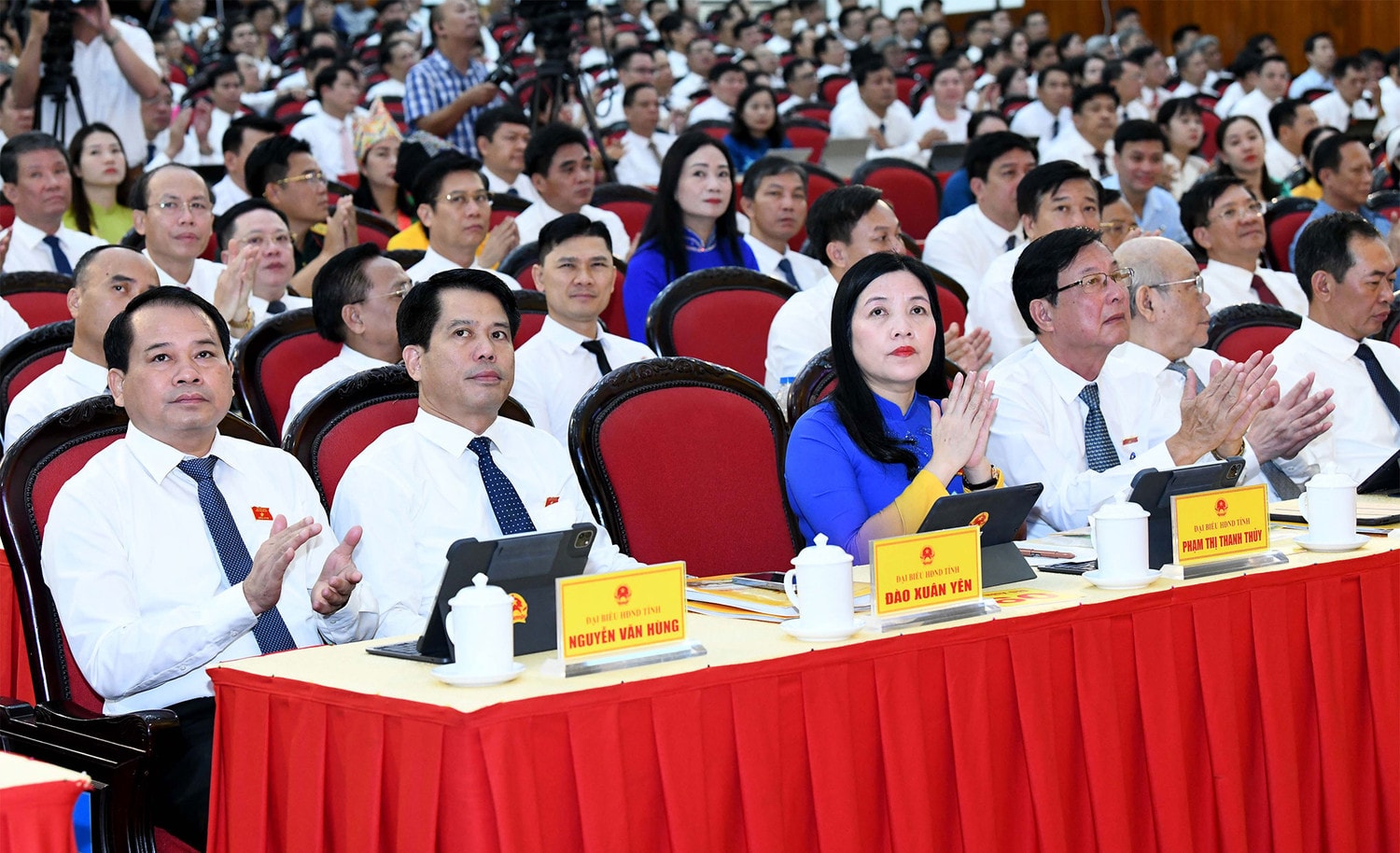 Chủ tịch Quốc hội Trần Thanh Mẫn dự khai mạc Kỳ họp thứ 20, Hội đồng Nhân dân tỉnh Thanh Hóa Khóa XVIII